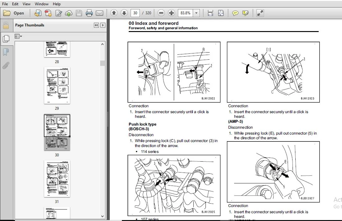 KOMATSU 114E-5 SERIES SERVICE REPAIR MANUAL (SEN05537-01) KOMATSU 114E 5 SERIES - PDF DOWNLOAD - Image 2