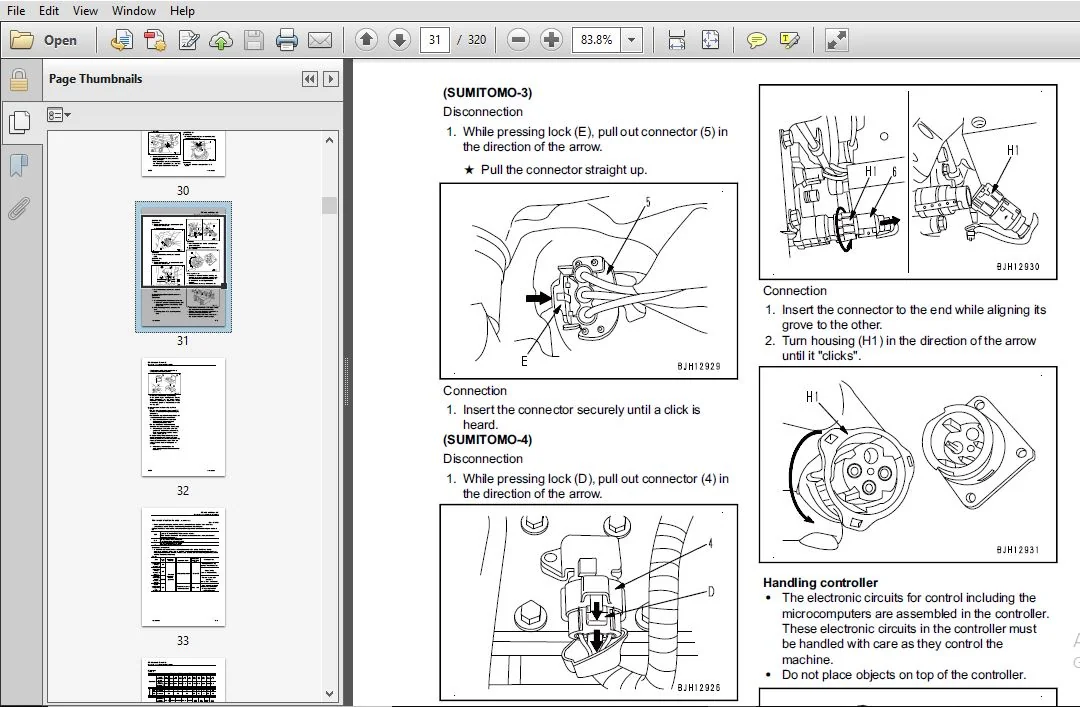 KOMATSU 114E-5 SERIES SERVICE REPAIR MANUAL (SEN05537-01) KOMATSU 114E 5 SERIES - PDF DOWNLOAD - Image 3