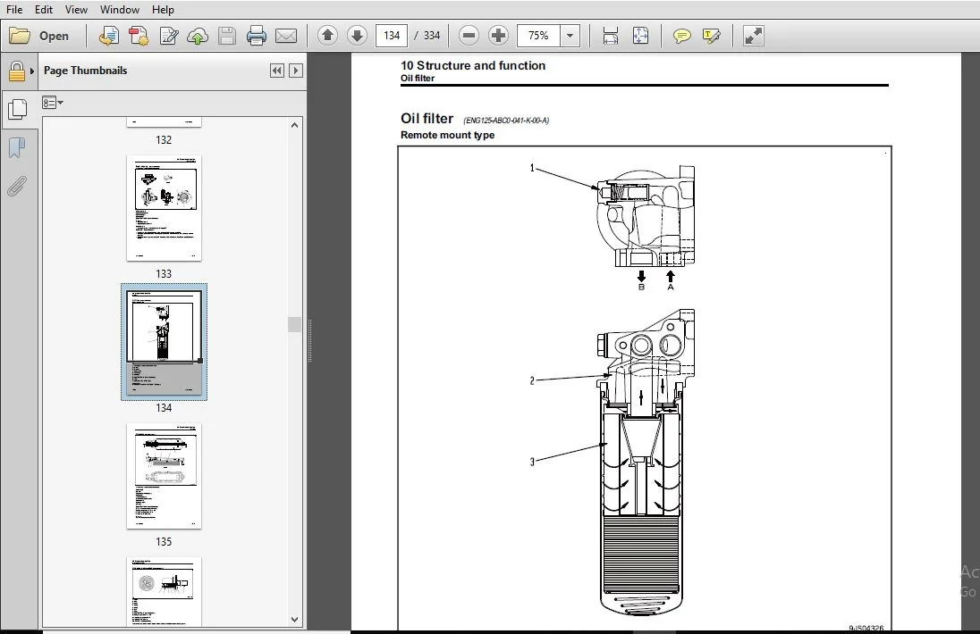 KOMATSU 125E-6 SERIES ENGINE SERVICE REPAIR MANUAL (SEN05624-02) KOMATSU 125E-6 - PDF DOWNLOAD - Image 4