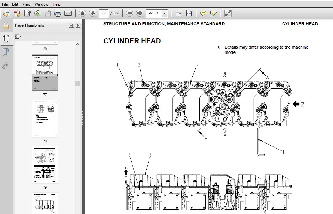KOMATSU 140-3 SERIES DIESEL ENGINE SERVICE REPAIR MANUAL (SEBM022213) KOMATSU 140 3 SERIES - PDF DOWNLOAD - Image 3