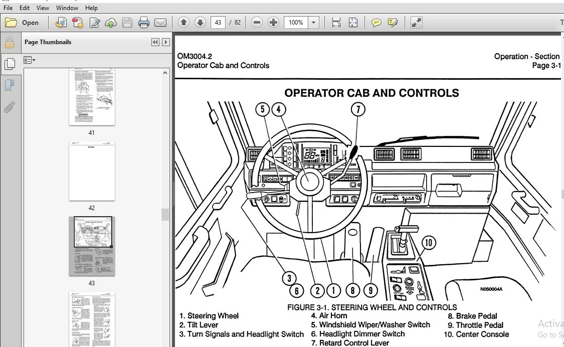 KOMATSU 330M DUMP TRUCK OPERATION & MAINTENANCE MANUAL (SERIAL SUFFIX:BFP41-AE & UP) KOMATSU 330M - PDF DOWNLOAD - Image 3