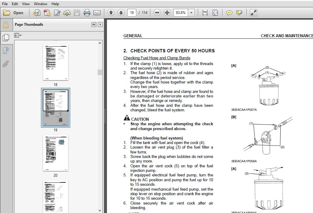 KOMATSU 67E-1 SERIES DIESEL ENGINE SERVICE REPAIR MANUAL (SEBM038300) KOMATSU 67E-1 - pdf Download - Image 3