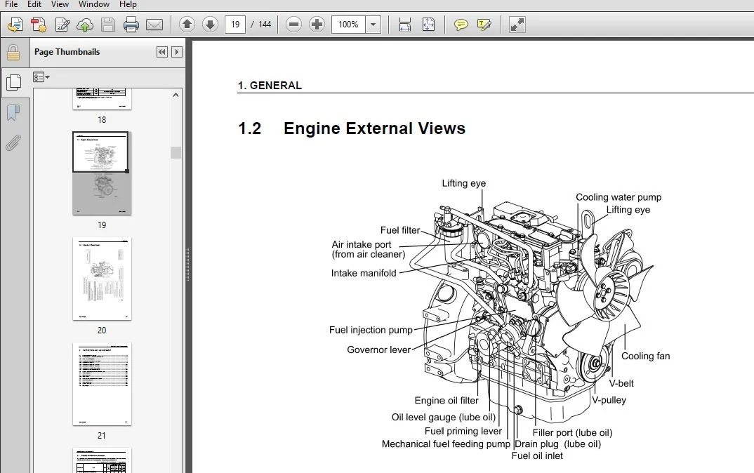 KOMATSU 70E,76E-5 SERIES DIESEL ENGINE SERVICE REPAIR MANUAL (SEBM037701) - PDF DOWNLOAD - Image 3