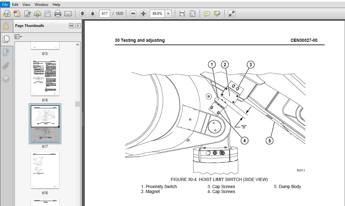 KOMATSU 860E-1KT DUMP TRUCK SERVICE REPAIR MANUAL (SN:A30004-A30030) - PDF DOWNLOAD - Image 3