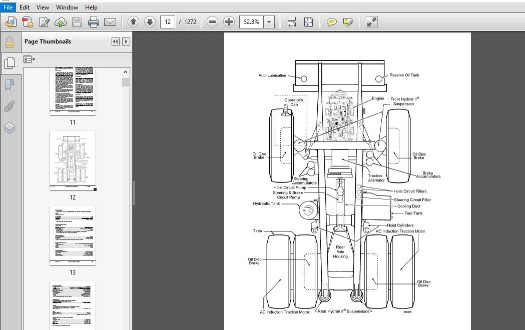 KOMATSU 930-4 DUMP TRUCK SERVICE REPAIR MANUAL (SN:A30796-A30989 TIER 2) - PDF Download - Image 4
