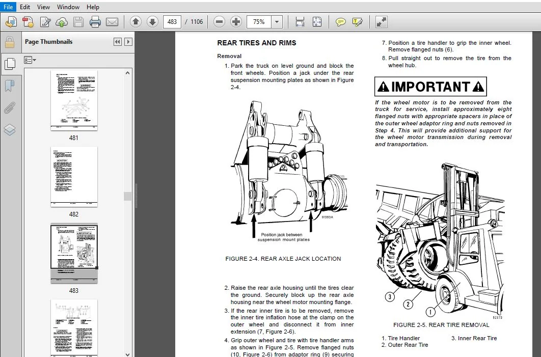 KOMATSU 930E-4 DUMP TRUCK SERVICE REPAIR MANUAL (SN:A30462-A30600) - PDF DOWNLOAD - Image 4