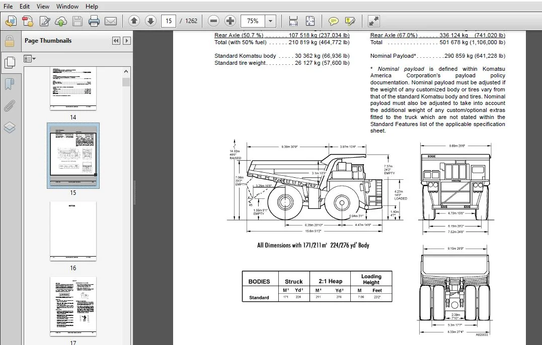KOMATSU 930E-4 DUMP TRUCK SERVICE REPAIR MANUAL (SN:A30693-A30748) - PDF DOWNLOAD - Image 4