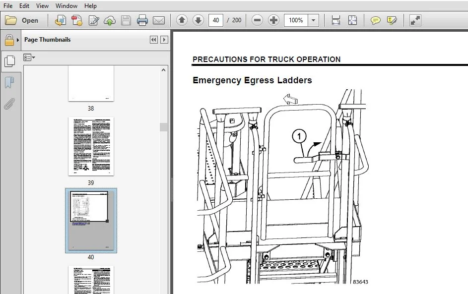 KOMATSU 930E-4SE Dump Truck OPERATION & MAINTENANCE MANUAL (SN:A31035 & UP) KOMATSU 930E-4SE - PDF DOWNLOAD - Image 4