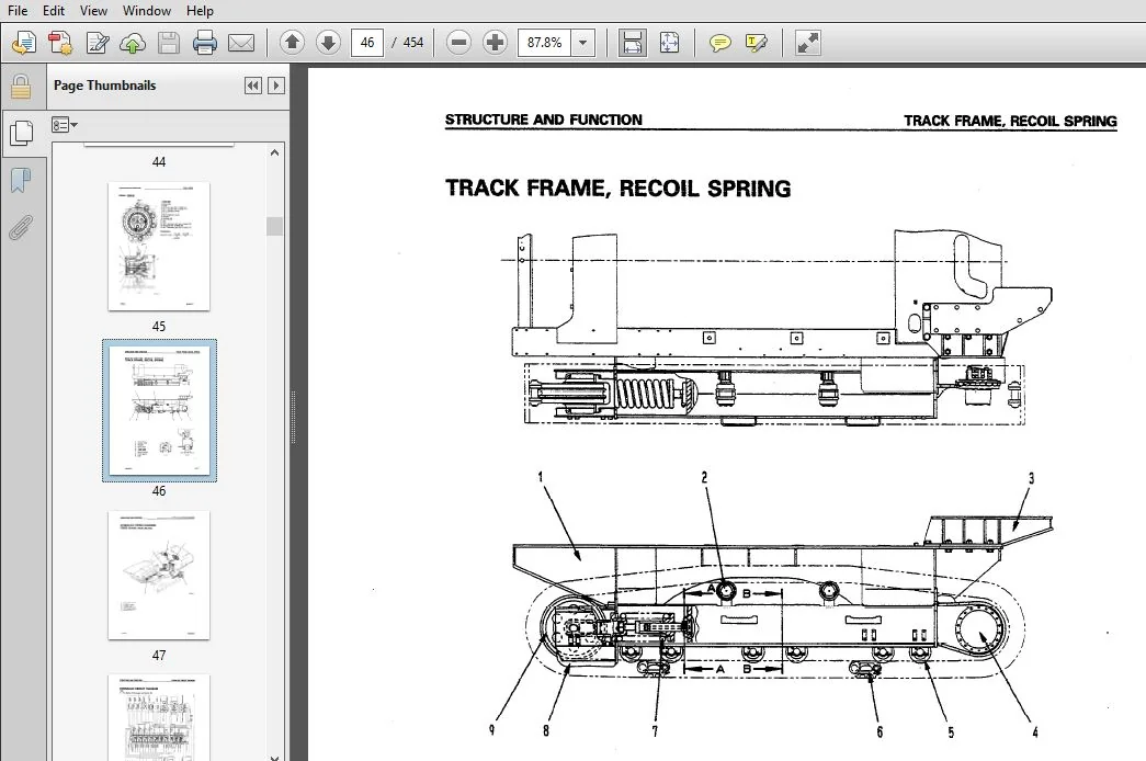 KOMATSU BR350JG-1 SERVICE REPAIR MANUAL (SN:1005 & UP) KOMATSU BR350JG-1 - PDF DOWNLOAD - Image 3