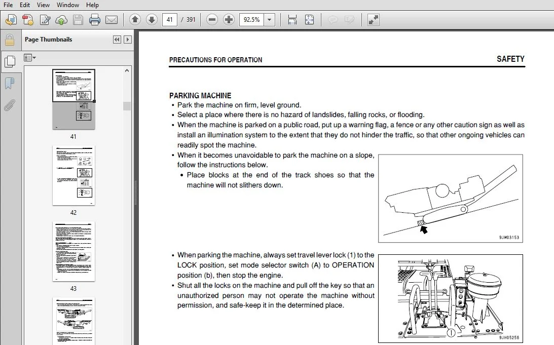 KOMATSU BR380JG-1E0 MOBILE CRUSHER OPERATION & MAINTENANCE MANUAL (SN:2621 & UP) KOMATSU BR380JG-1E0 - PDF DOWNLOAD - Image 4