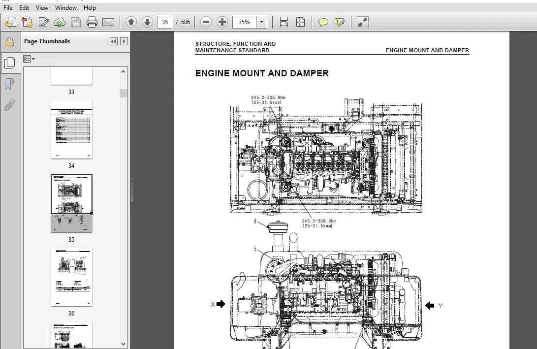 KOMATSU BR480RG-1 SERVICE REPAIR MANUAL (SN:1001 & UP) KOMATSU BR480RG 1 - PDF DOWNLOAD - Image 3