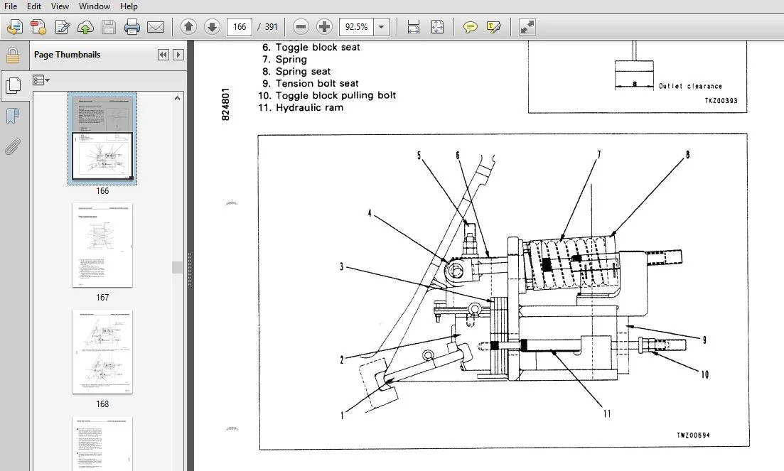 KOMATSU BR500JG-1 SERVICE REPAIR MANUAL (SN:1006 & UP) KOMATSU BR500JG 1 - PDF DOWNLOAD - Image 4