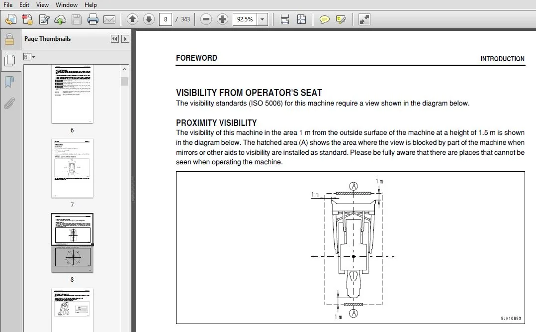 KOMATSU D155AX-6 BULLDOZER OPERATION & MAINTENANCE MANUAL (SN:80001 & UP) KOMATSU D155AX-6 - PDF DOWNLOAD - Image 4