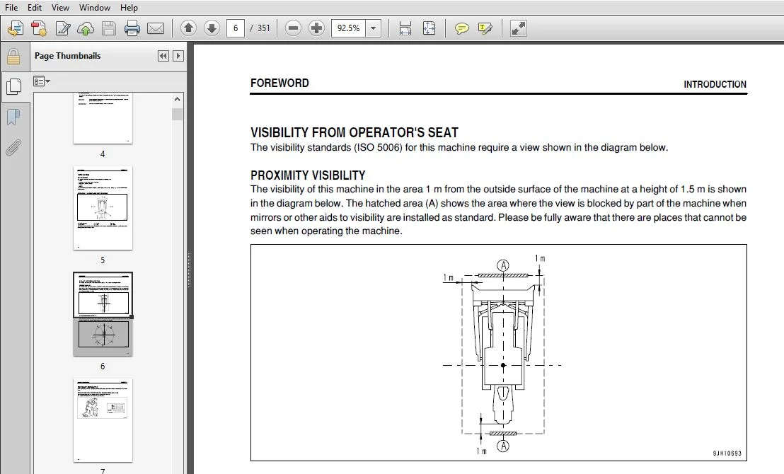KOMATSU D155AX-6 BULLDOZER OPERATION & MAINTENANCE MANUAL (SN:80807 & UP) KOMATSU D155AX-6 - PDF DOWNLOAD - Image 3
