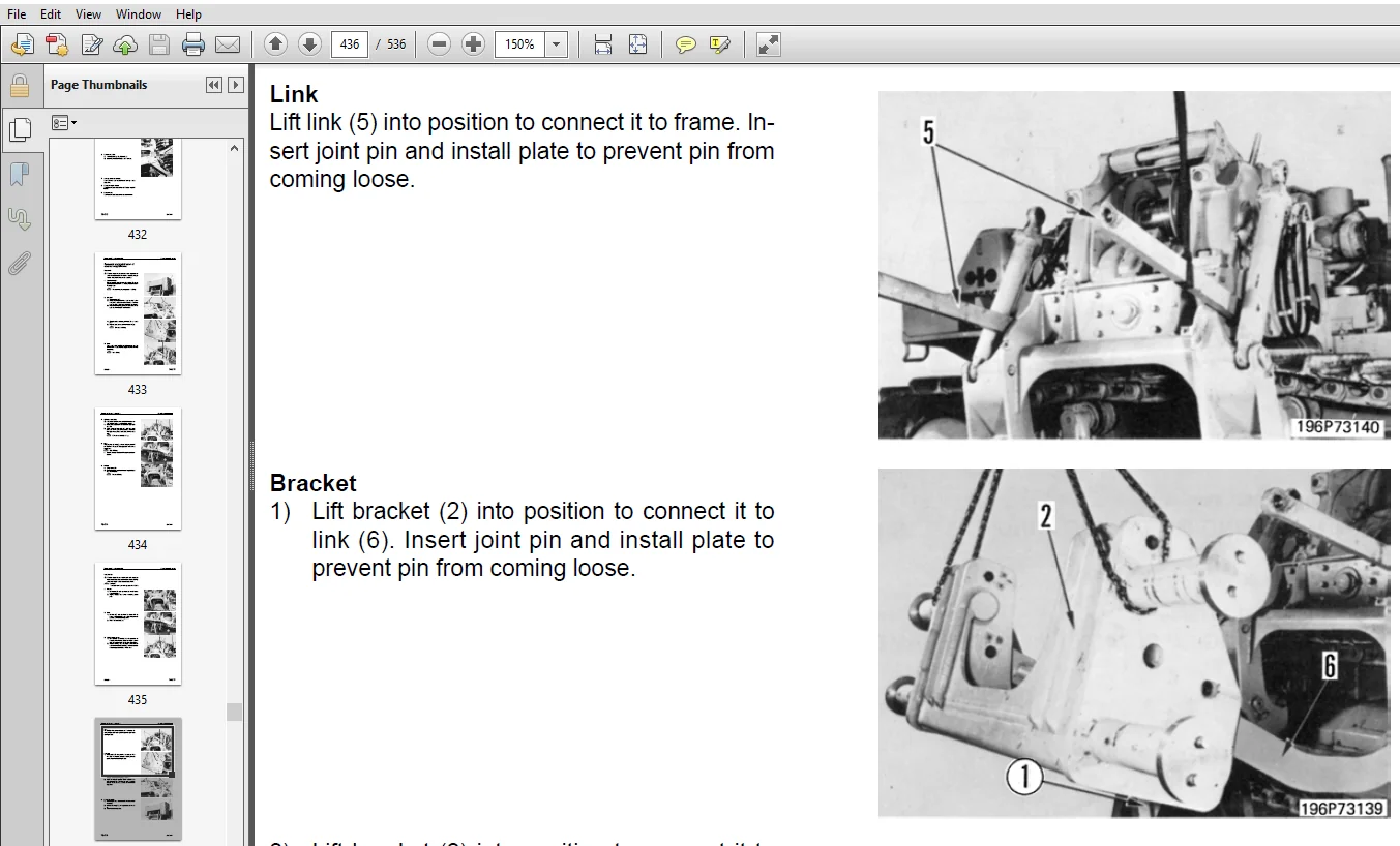 KOMATSU D155C-1 SERVICE REPAIR MANUAL (SN:31586 & Up) - PDF Download - Image 2