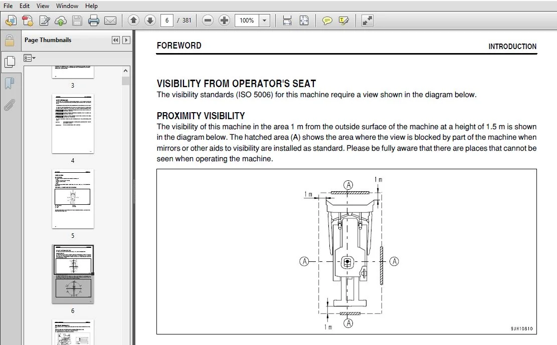 KOMATSU D375A-6 BULLDOZER OPERATION & MAINTENANCE MANUAL (SN:60001 & UP) KOMATSU D375A-6 - PDF DOWNLOAD - Image 3