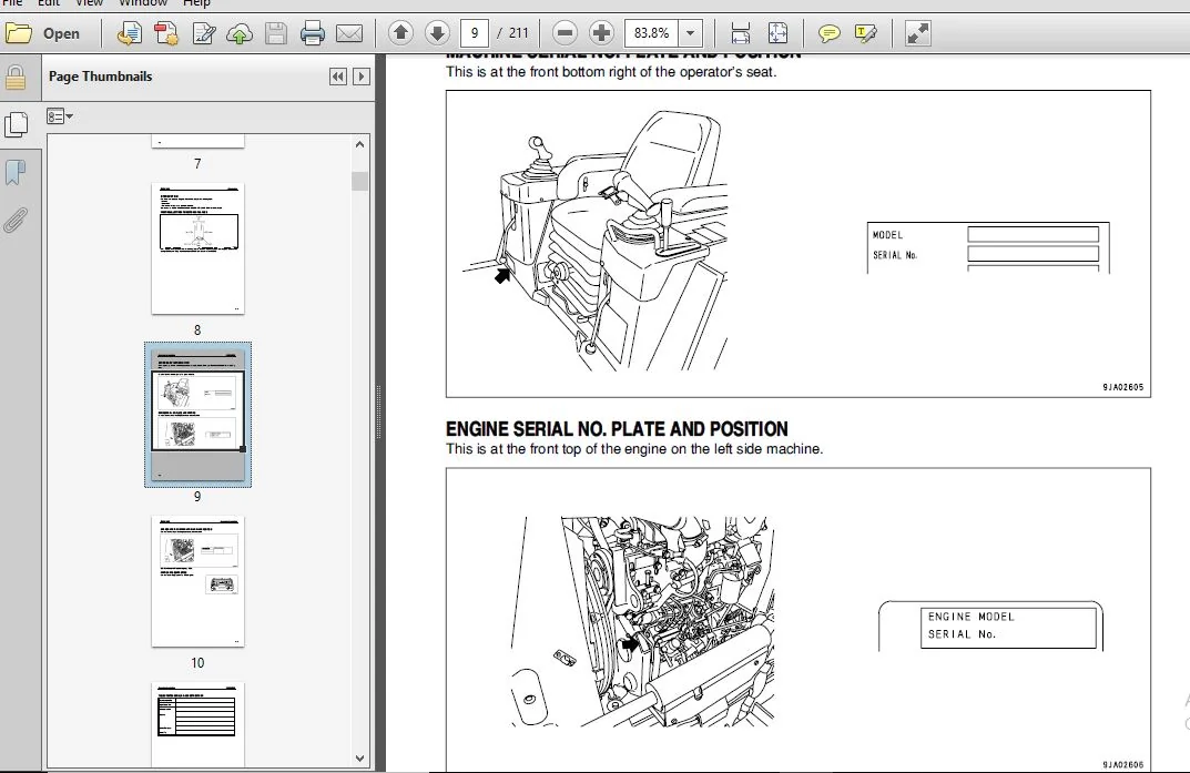 KOMATSU D39EX-21 D39PX-21 BULLDOZER OPERATION & MAINTENANCE MANUAL (SN:1001 & UP) KOMATSU D39EX-21 - PDF DOWNLOAD - Image 3