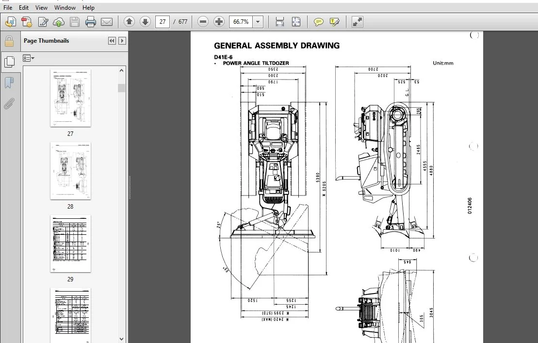 KOMATSU D41E,P-6 SERVICE REPAIR MANUAL (SN:B20001-B40000)(SN:50001 & UP) - PDF DOWNLOAD - Image 4