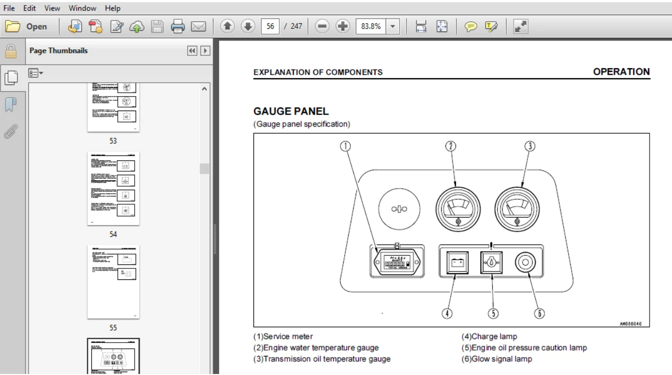 KOMATSU D65EX-12 D65PX-12 BULLDOZER OPERATION & MAINTENANCE MANUAL (SEAM007207T) - PDF DOWNLOAD - Image 4