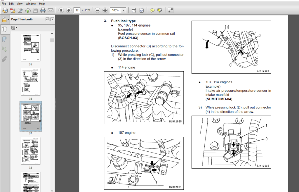 KOMATSU D65EX-16 D65PX-16 D65WX-16 BULLDOZER SERVICE REPAIR MANUAL ...