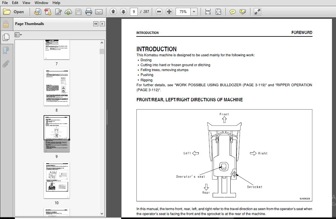 KOMATSU GALEO D155AX-5 BULLDOZER OPERATION & MAINTENANCE MANUAL (SN:76243 and up) KOMATSU D155AX-5 - PDF DOWNLOAD - Image 2