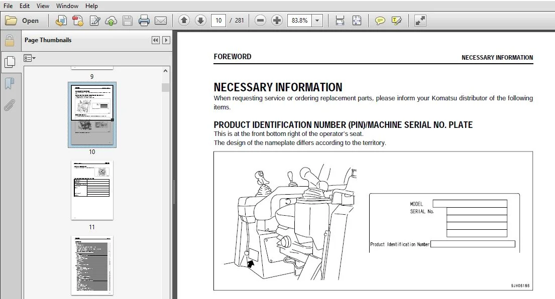 KOMATSU GALEO D65EX-15 D65PX-15 D65WX-15 BULLDOZER OPERATION & MAINTENANCE MANUAL (SN:67001 & UP) - PDF DOWNLOAD - Image 4