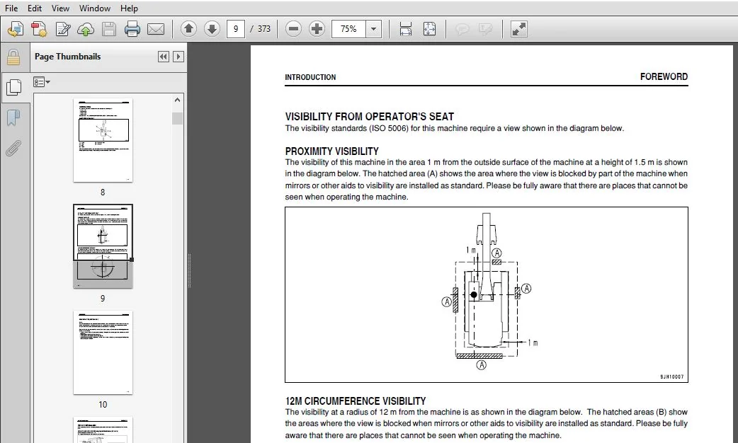 KOMATSU GALEO PC1250 -8 PC1250SP-8 PC1250LC -8 HYDRAULIC EXCAVATOR OPERATION & MAINTENANCE MANUAL (SN:30001 and up) - PDF DOWNLOAD - Image 4