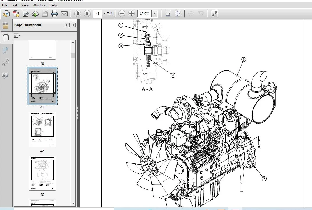 KOMATSU GALEO PC200LL-7L PC220LL-7L HYDRAULIC EXCAVATOR SERVICE REPAIR MANUAL (SN:A86001 & UP) - PDF DOWNLOAD - Image 3