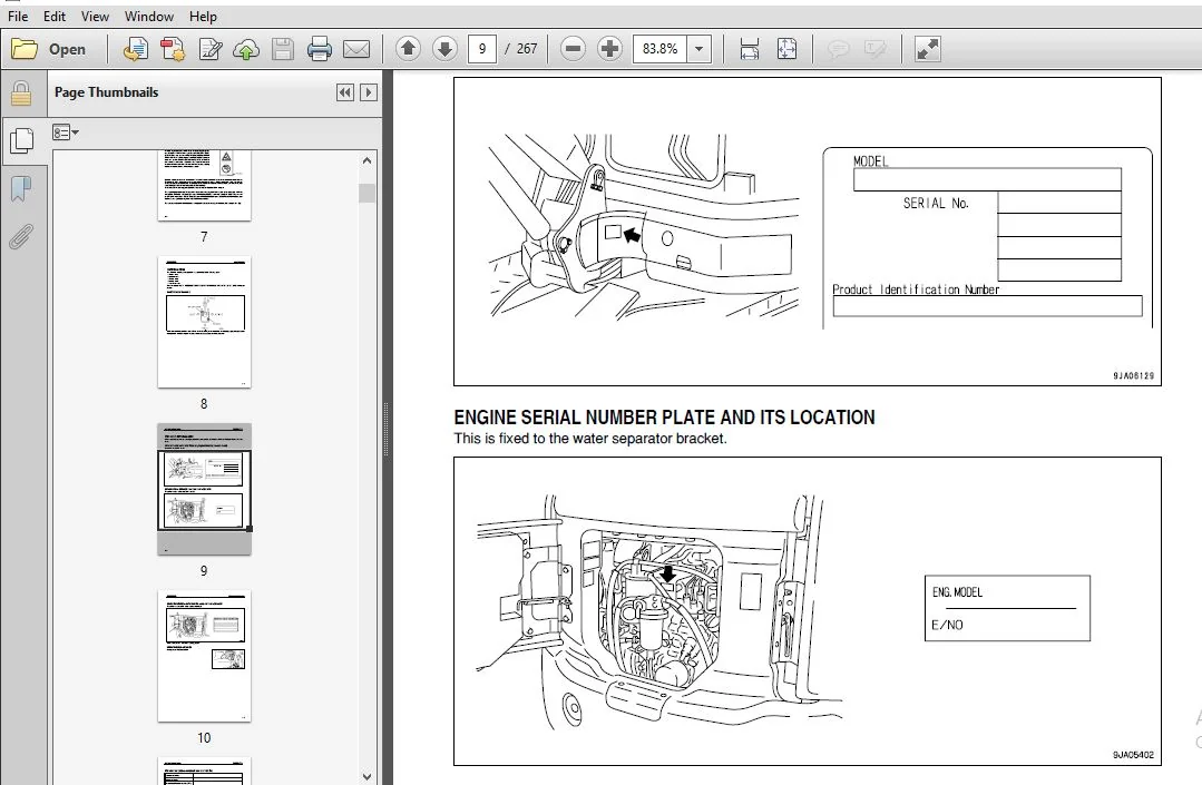 KOMATSU GALEO PC27MR-2 PC35MR-2 HYDRAULIC EXCAVATOR OPERATION & MAINTENANCE MANUAL (TEN00194-00) - PDF DOWNLOAD - Image 3