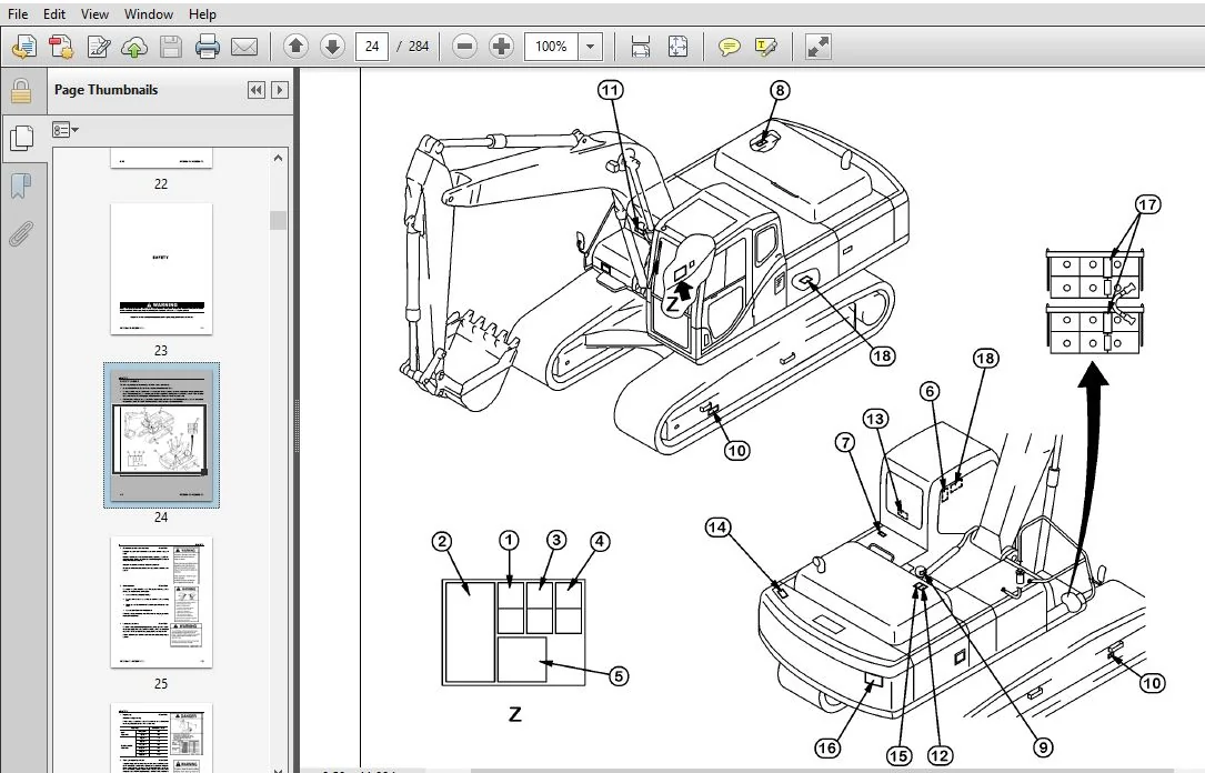 KOMATSU GALEO PC300LC-7L PC300HD-7L HYDRAULIC EXCAVATOR Operation & Maintenance Manual (SN:A85001 & UP) - PDF DOWNLOAD - Image 4
