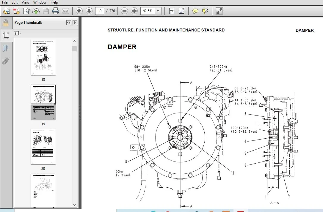 KOMATSU WA65-6 WA70-6 WA80-6 WA90-6 WA100M-6 WHEEL LOADER SERVICE REPAIR MANUAL(SN:H60051 AND UP) - PDF DOWNLOAD - Image 4