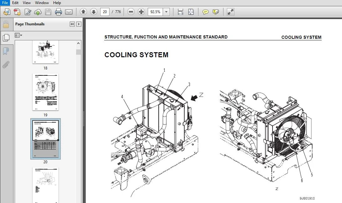 KOMATSU WA65-6 WA70-6 WA80-6 WA90-6 WA100M-6 WHEEL LOADER SERVICE REPAIR MANUAL(SN:H60051 AND UP) - PDF DOWNLOAD - Image 3