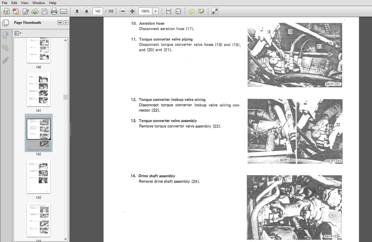 KOMATSU HD205-3 Rigid Dump Truck Service Repair Workshop Manual - PDF Download - Image 4