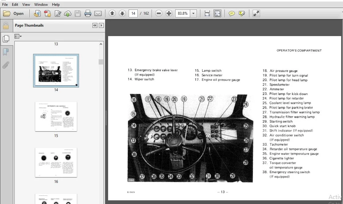 KOMATSU HD465-3 DUMP TRUCK OPERATION & MAINTENANCE MANUAL (SN:HD465-2001 and up) KOMATSU HD465-3 - PDF DOWNLOAD - Image 4