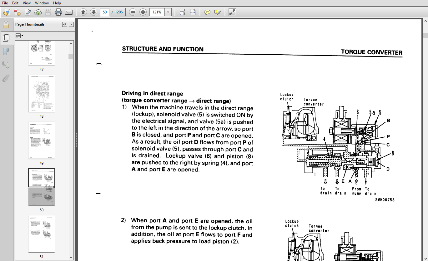 KOMATSU HD465-5,HD605-5 Rigid Dump Truck Service Repair Workshop Manual