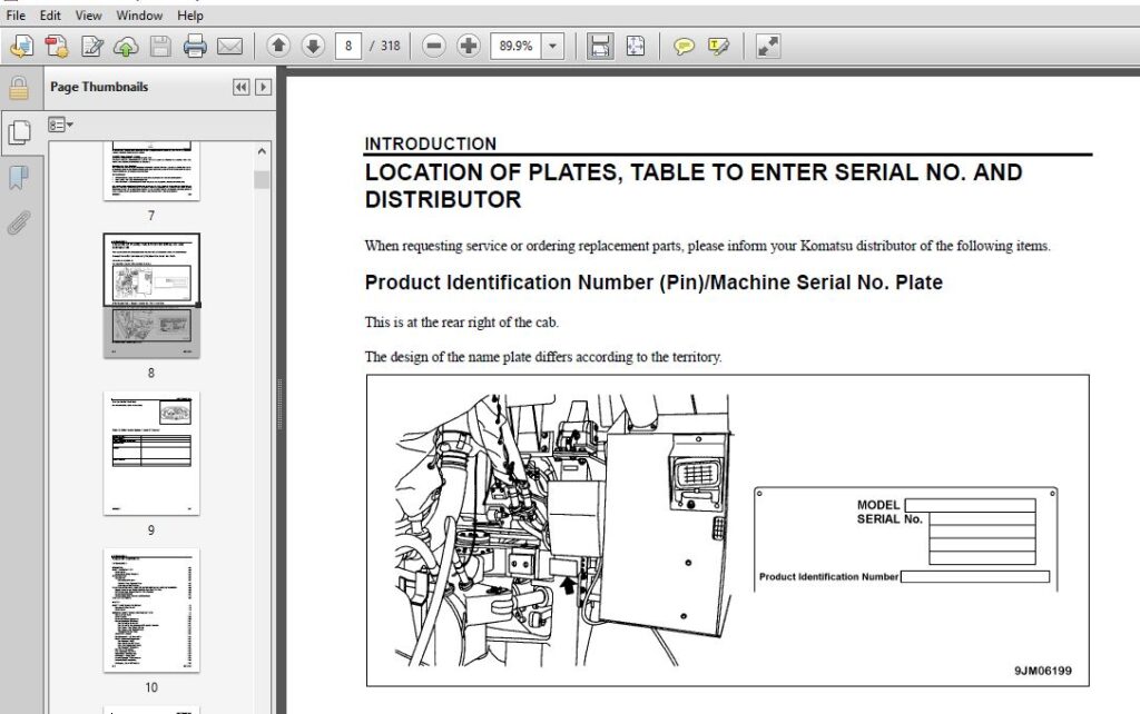 KOMATSU HM300-2 ARTICULATED DUMP TRUCK Operation And Maintenance Manual ...