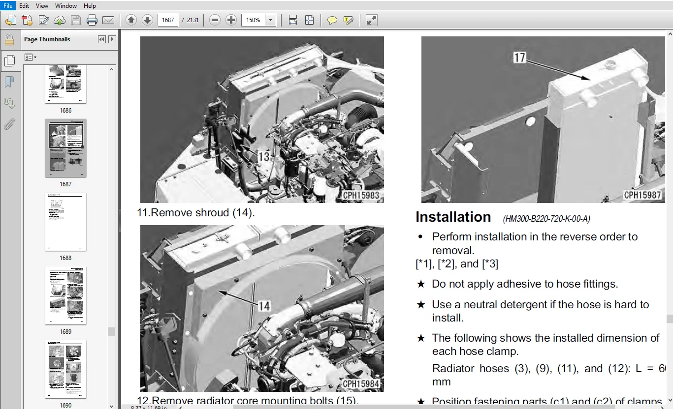 KOMATSU HM300-3 ARTICULATED DUMP TRUCK SERVICE REPAIR MANUAL (SN:3001 and up) - PDF Download - Image 4