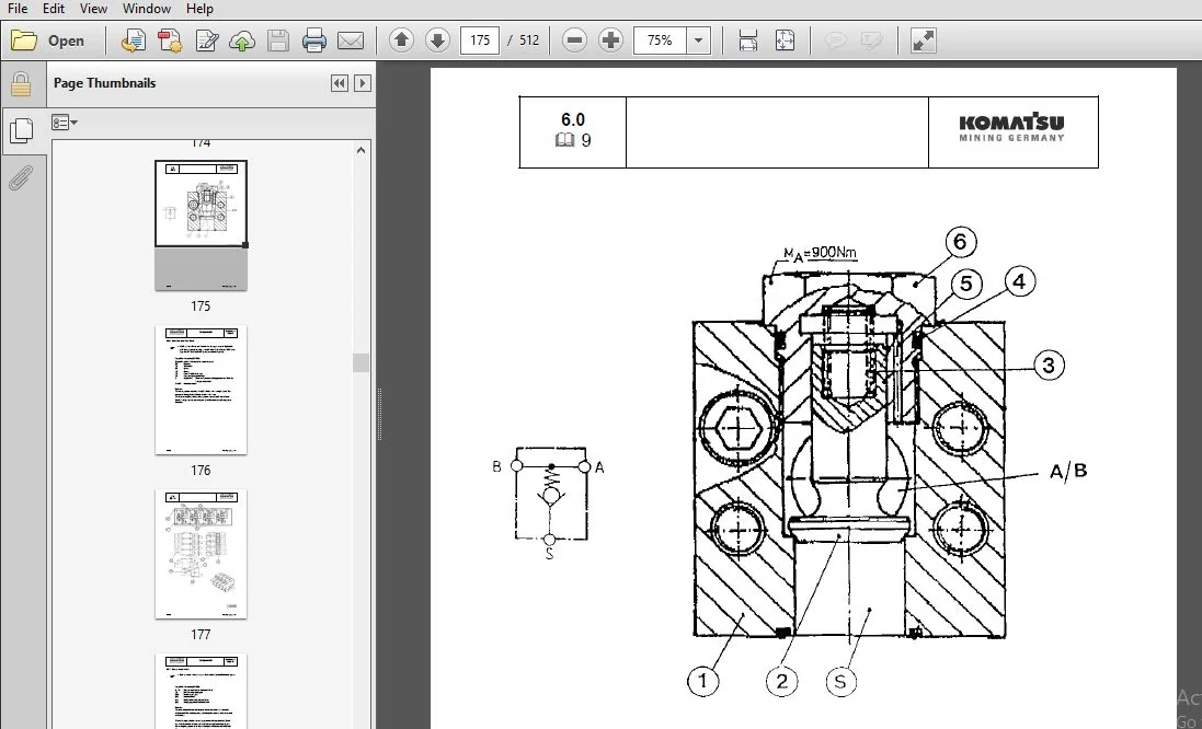 KOMATSU MINING GERMANY PC5500 SERVICE REPAIR MANUAL (SN:15012 and 15013) - PDF DOWNLOAD - Image 3