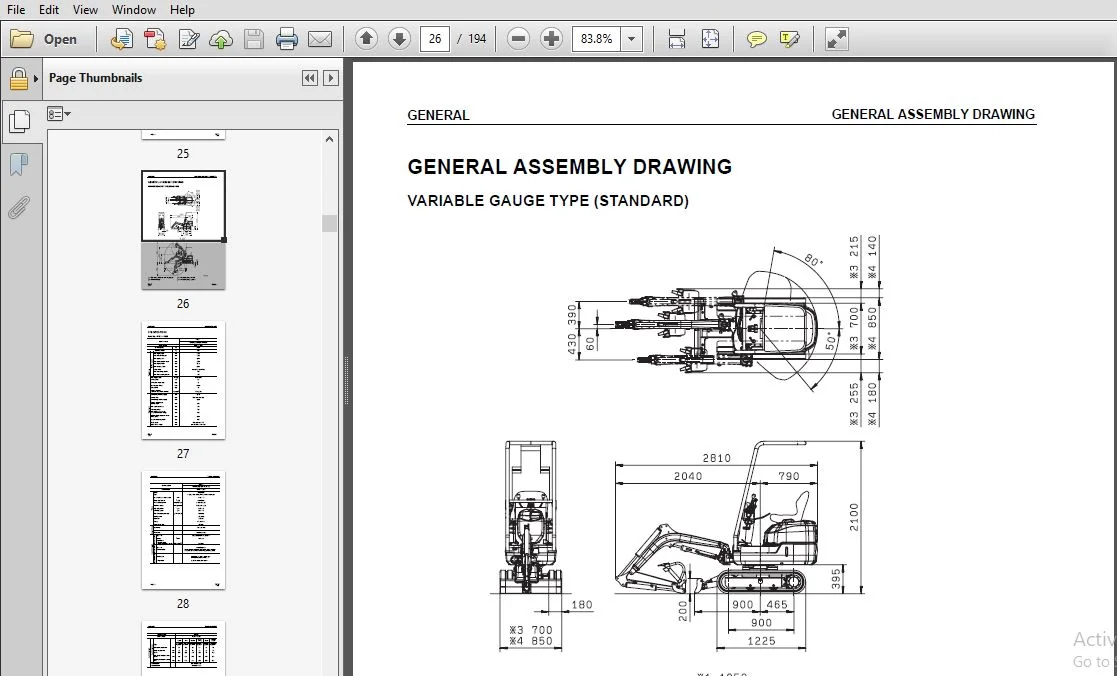 KOMATSU PC09-1 SERVICE REPAIR MANUAL (SN:10001 & UP) KOMATSU PC09 1 - PDF DOWNLOAD - Image 3