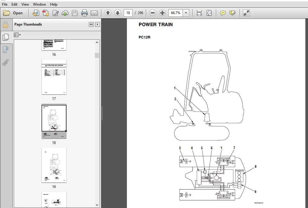 KOMATSU PC12R-8 PC15R-8 HYDRAULIC EXCAVATOR SERVICE REPAIR MANUAL (WEBM000100) KOMATSU PC12R-8 PC15R-8 - PDF DOWNLOAD - Image 4