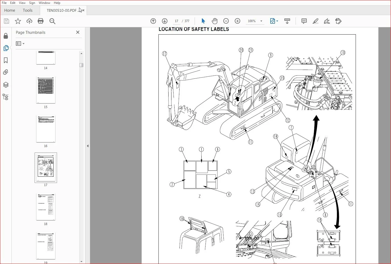 KOMATSU PC130-8 HYDRAULIC EXCAVATOR OPERATION & MAINTENANCE MANUAL (SN:82555 & UP) KOMATSU PC130-8 - PDF DOWNLOAD - Image 3