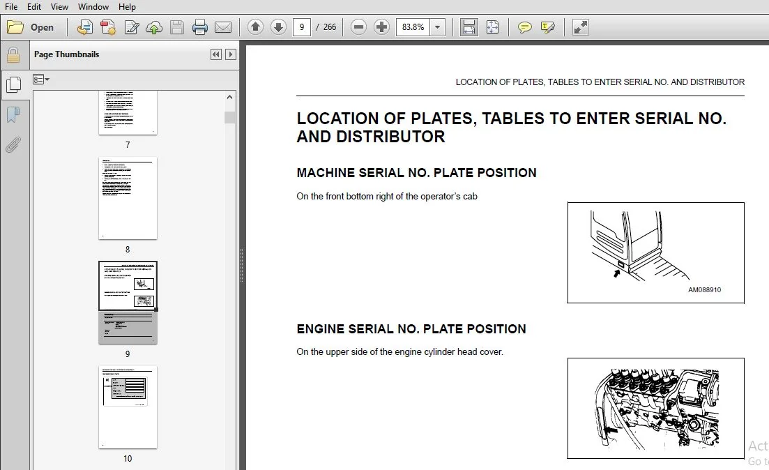 KOMATSU PC150-6K PC150LC-6K HYDRAULIC EXCAVATOR Operation & Maintenance Manual (UEAM000403) - PDF DOWNLOAD - Image 2