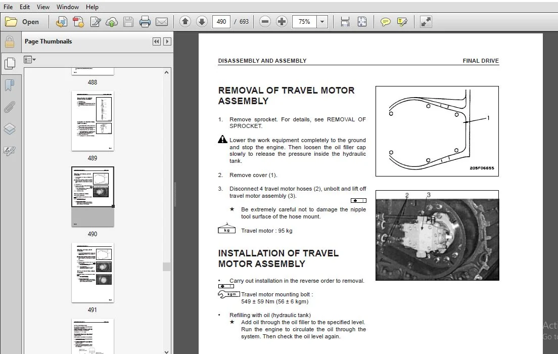 KOMATSU PC150-6K PC150LC-6K SERVICE REPAIR MANUAL (SN:K32001 & UP)(SN:K34001 & UP) KOMATSU PC150-6K PC150LC-6K - PDF DOWNLOAD - Image 3