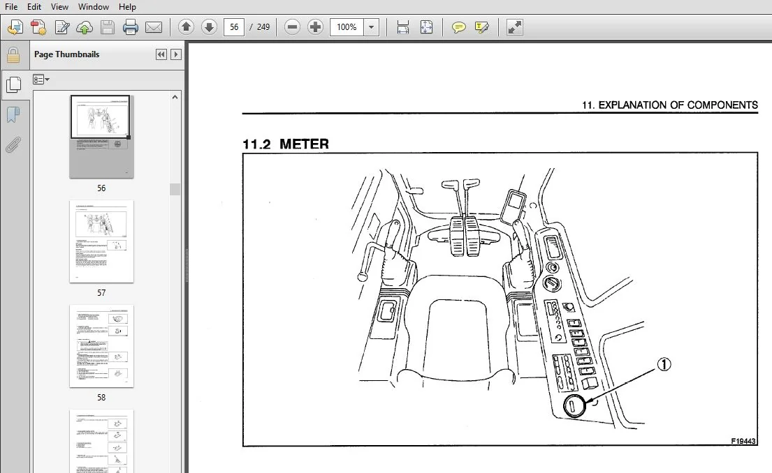 KOMATSU PC200-6,PC200LC-6 PC210LC-6 PC220LC-6 PC250LC-6 HYDRAULIC EXCAVATOR OPERATION & MAINTENANCE MANUAL (SN:A80001 & UP) - PDF DOWNLOAD - Image 2