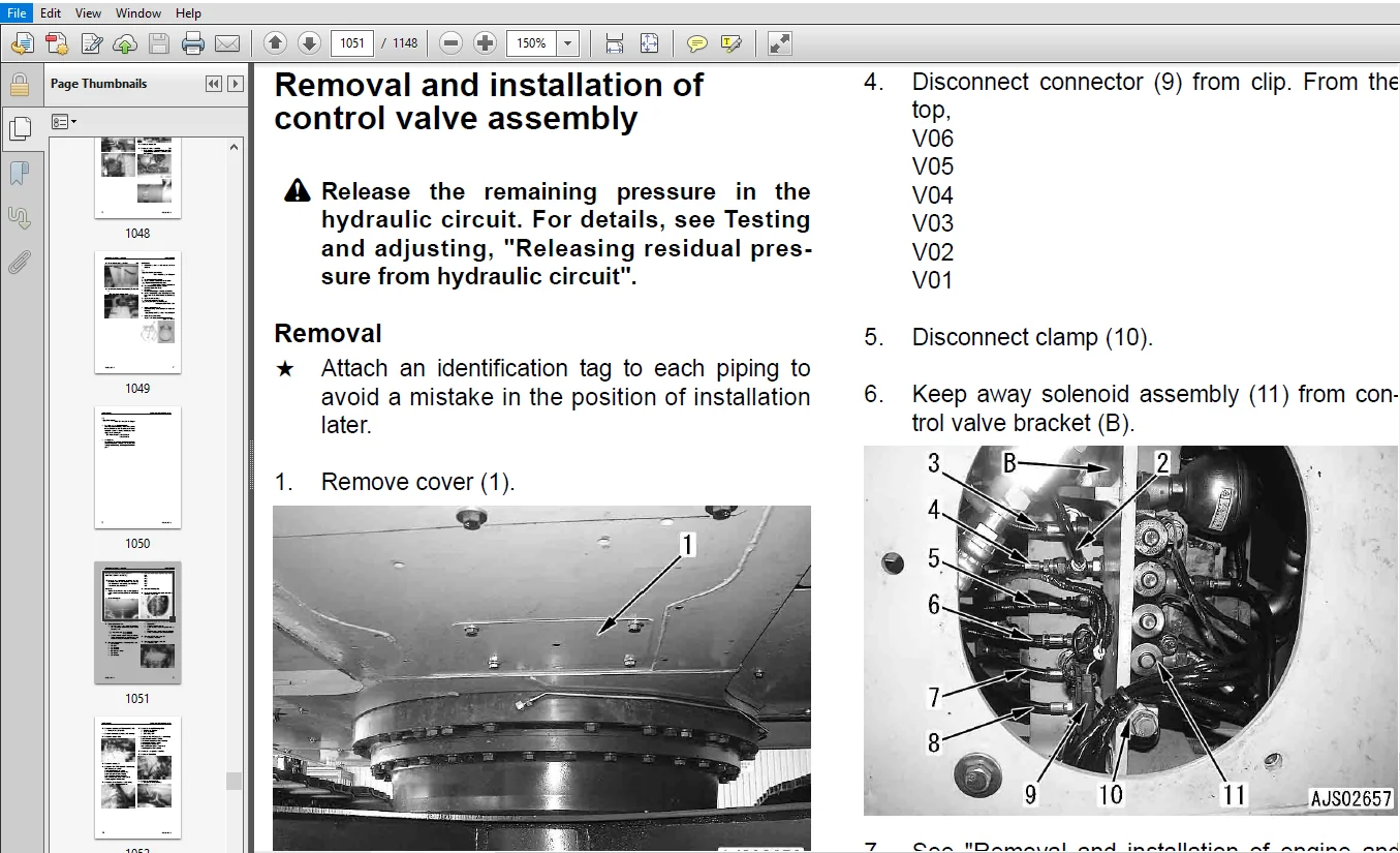 KOMATSU PC200-8 PC200LC-8 PC240LC-8 HYDRAULIC EXCAVATOR SERVICE REPAIR MANUAL - PDF DOWNLOAD - Image 2