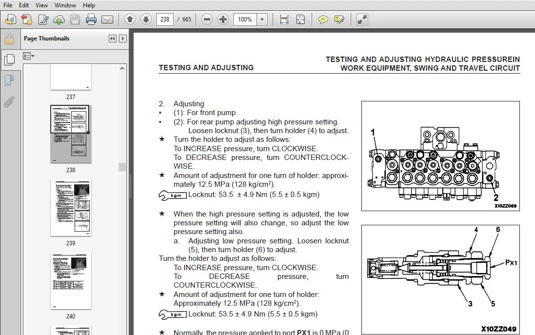 KOMATSU PC210, 210LC-6K PC240LC, PC240NLC-6K SERVICE REPAIR MANUAL (SN:K32001 and up) - PDF DOWNLOAD - Image 3
