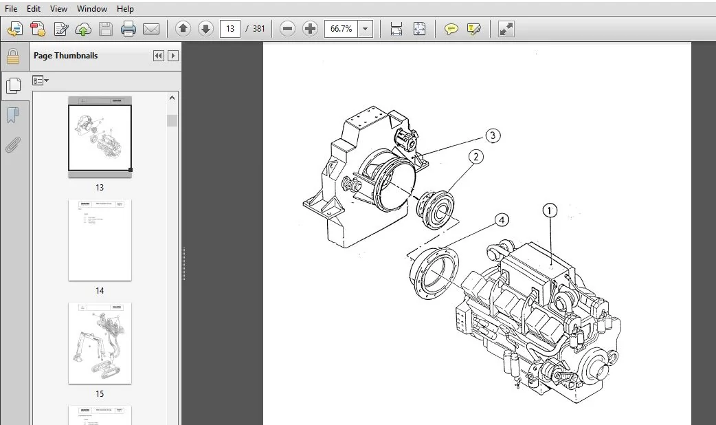 KOMATSU PC3000-1 HYDRAULIC MINING SHOVEL SERVICE REPAIR MANUAL (SNPC3000-1 6182) KOMATSU PC3000-1 - PDF DOWNLOAD - Image 2