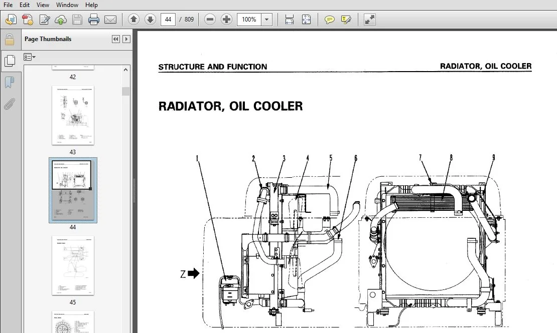 KOMATSU PC300,300LC-6 PC350,350LC-6 SERVICE REPAIR MANUAL (SN:33001 & UP)(SN:12001 & UP) - PDF DOWNLOAD - Image 4