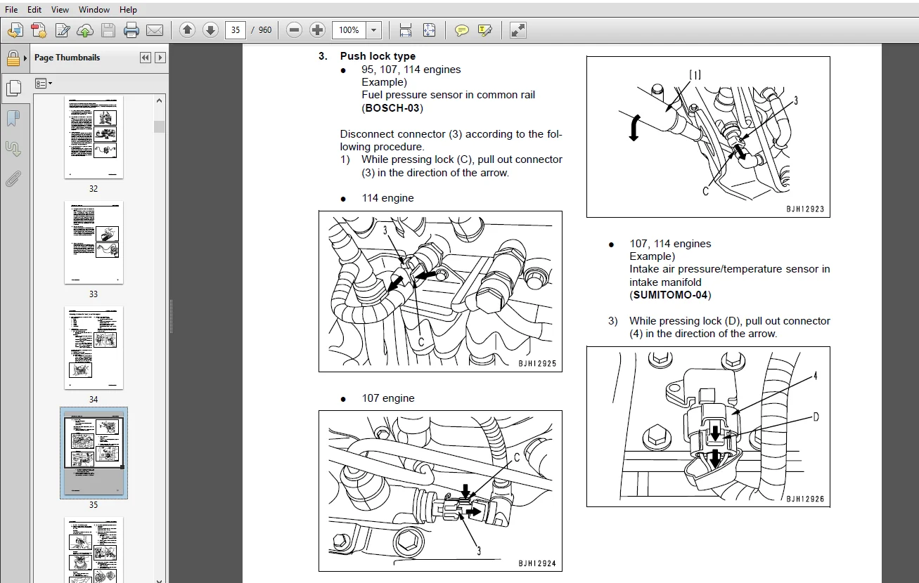 KOMATSU PC308USLC-3E0 HYDRAULIC EXCAVATOR SERVICE REPAIR MANUAL - PDF DOWNLOAD - Image 3