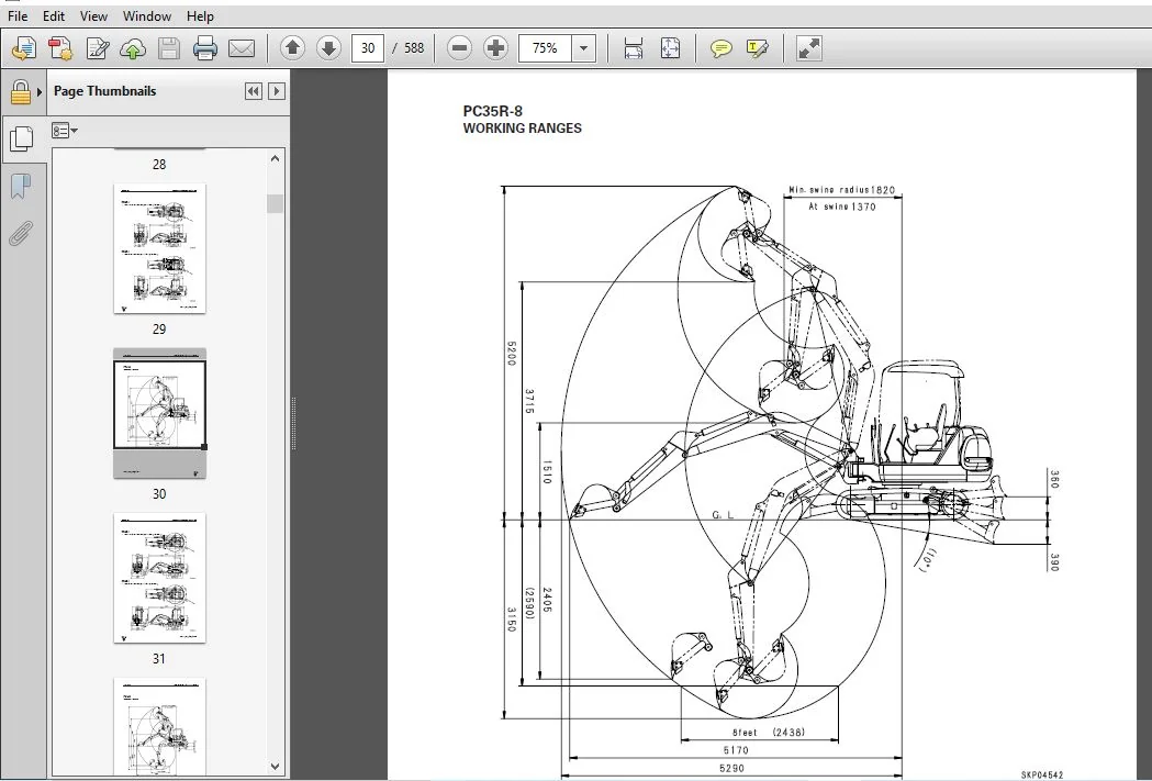 KOMATSU PC30R-8 PC35R-8 PC40R-8 PC45R-8 SERVICE REPAIR MANUAL (SEBM012604) KOMATSU PC30R-8 PC35R-8 - PDF DOWNLOAD - Image 3